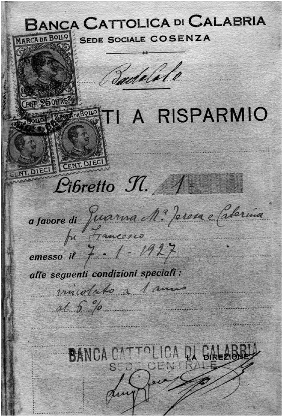 PREZIOSITA'  D'ARCHIVIO - Vincenzo Squillacioti