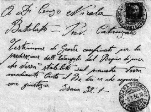 NICOLA DI CENZO CONFINATO A BADOLATO - Vincenzo Squillacioti